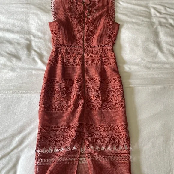 Crochet Style Dress - Picture 4 of 6